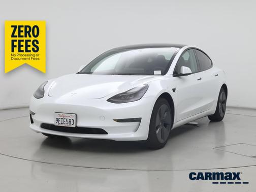 White 2023 Tesla Model 3