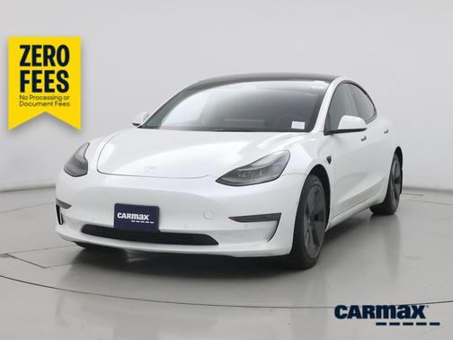 White 2022 Tesla Model 3