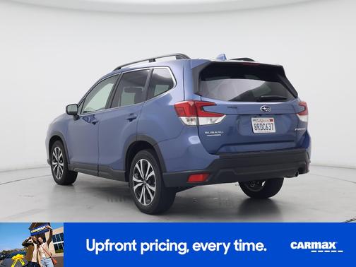 Blue 2020 Subaru Forester Limited