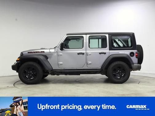Silver 2018 Jeep Wrangler Unlimited Sport