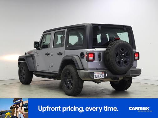 Silver 2018 Jeep Wrangler Unlimited Sport