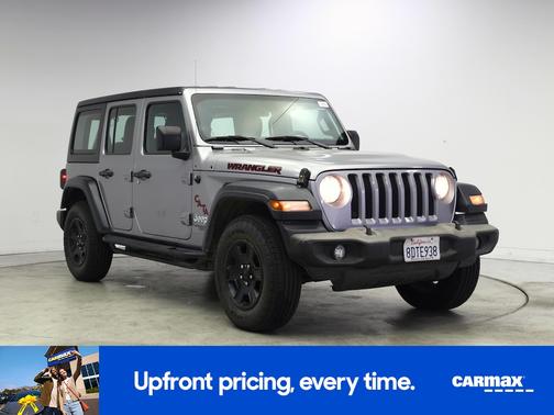 Silver 2018 Jeep Wrangler Unlimited Sport