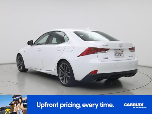 White 2019 Lexus IS 300 F-Sport
