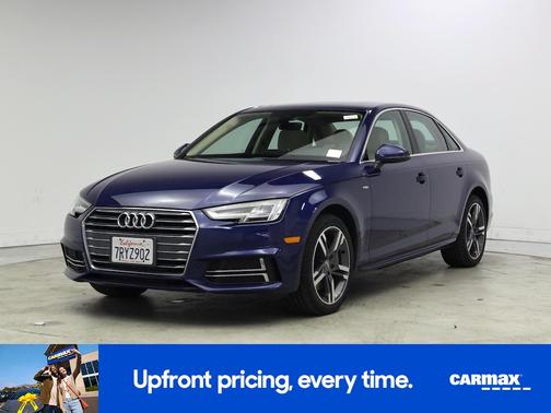 Blue 2017 Audi A4 Premium Plus