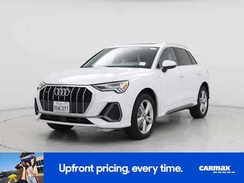 White 2021 Audi Q3 S-Line Premium Plus