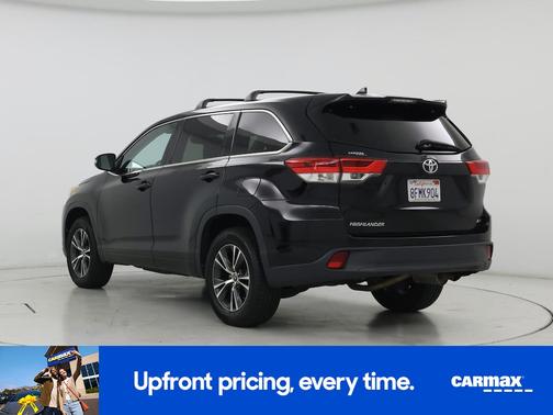Black 2018 Toyota Highlander LE Plus