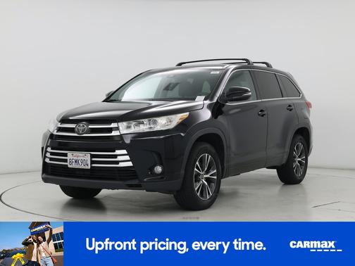 Black 2018 Toyota Highlander LE Plus