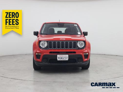Red 2022 Jeep Renegade Sport