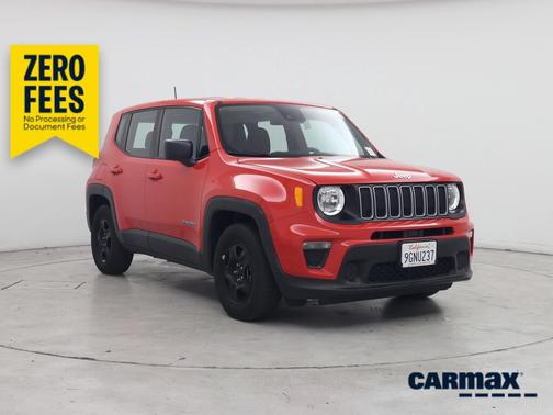 Red 2022 Jeep Renegade Sport