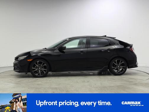 Black 2018 Honda Civic Sport Touring