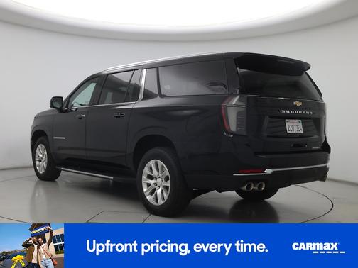 Black 2025 Chevrolet Suburban Premier