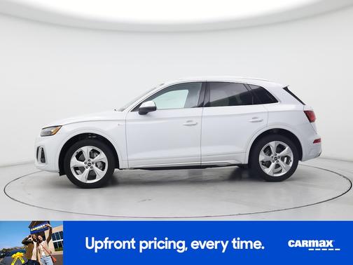 White 2023 Audi Q5 S-Line Premium Plus