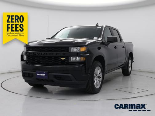 Black 2021 Chevrolet Silverado 1500 Custom