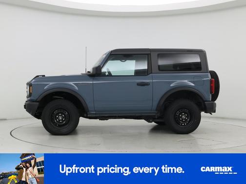 Blue 2022 Ford Bronco