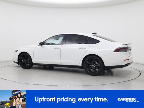 White 2024 Honda Accord Hybrid Sport-L