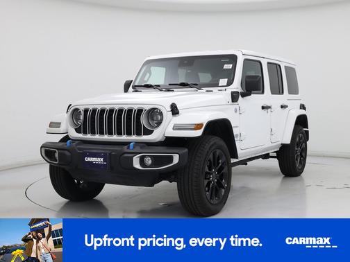White 2024 Jeep Wrangler 4xe Sahara