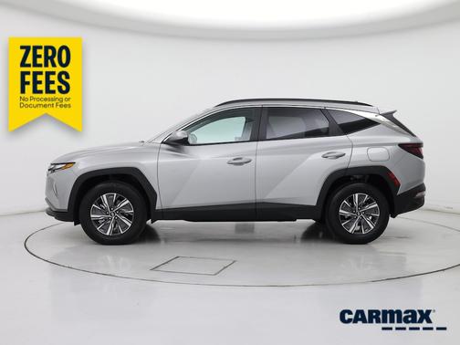 Silver 2024 Hyundai TUCSON Hybrid Blue