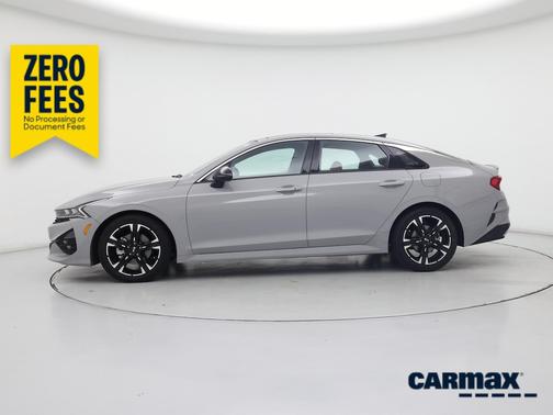 Gray 2021 Kia K5 GT-Line