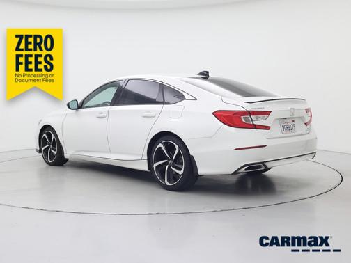 White 2022 Honda Accord Sport