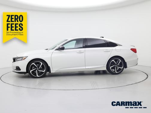 White 2022 Honda Accord Sport