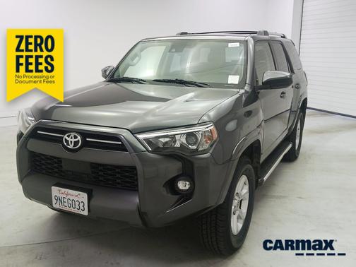 Gray 2021 Toyota 4Runner SR5
