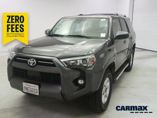 Gray 2021 Toyota 4Runner SR5