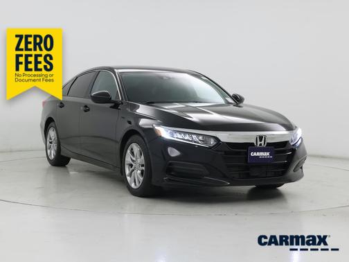 Black 2019 Honda Accord LX