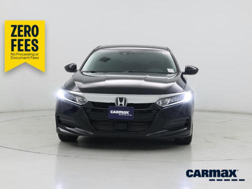 Black 2019 Honda Accord LX