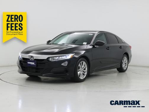 Black 2019 Honda Accord LX