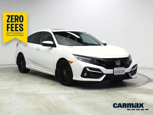 White 2020 Honda Civic SI