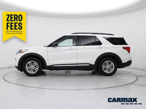 White 2020 Ford Explorer XLT