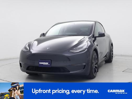 Gray 2024 Tesla Model Y Performance