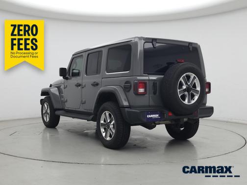 Gray 2022 Jeep Wrangler Unlimited Sahara