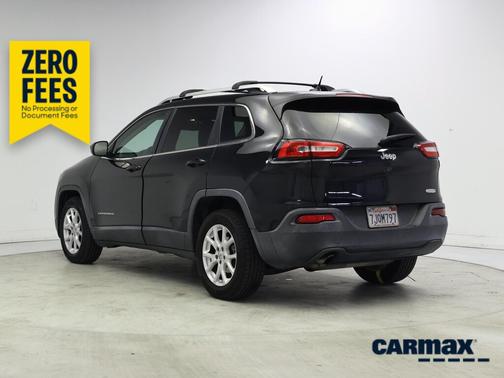 Black 2015 Jeep Cherokee Latitude