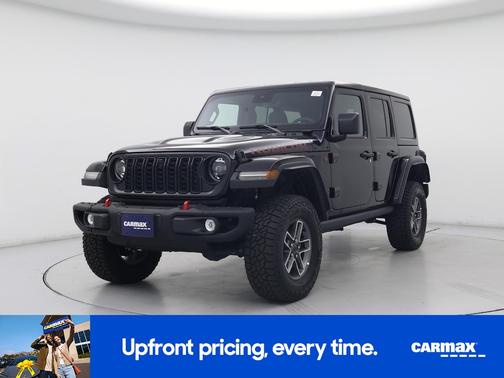 Black 2024 Jeep Wrangler Rubicon X