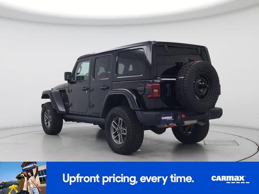 Black 2024 Jeep Wrangler Rubicon X