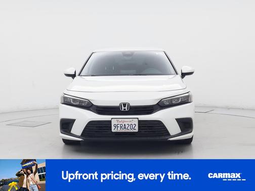 White 2023 Honda Civic LX