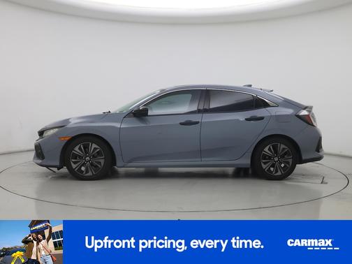 Blue 2017 Honda Civic EX