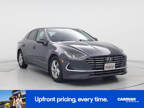 Gray 2021 Hyundai SONATA SE