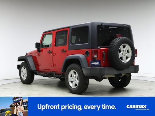 Red 2015 Jeep Wrangler Unlimited Sport