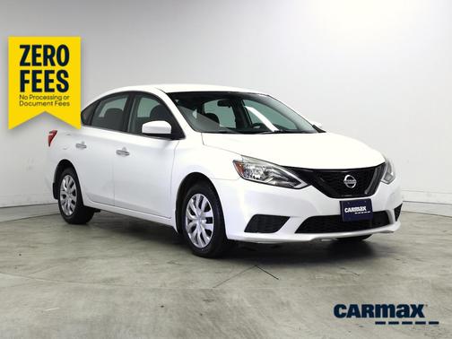 White 2019 Nissan Sentra S
