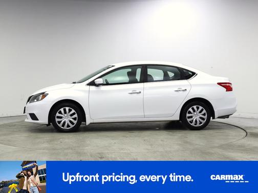 White 2019 Nissan Sentra S