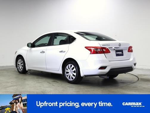 White 2019 Nissan Sentra S