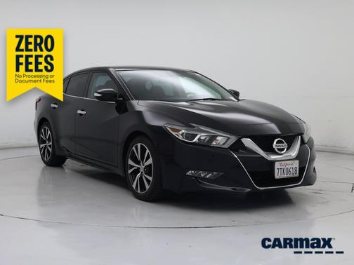 Black 2017 Nissan Maxima SV