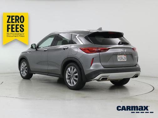 Gray 2020 INFINITI QX50 Luxe