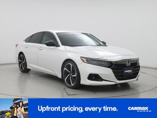 White 2021 Honda Accord Sport SE