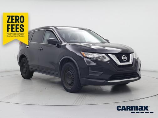 Black 2017 Nissan Rogue S