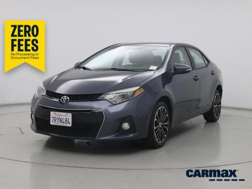Gray 2016 Toyota Corolla S
