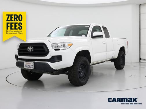 White 2020 Toyota Tacoma SR
