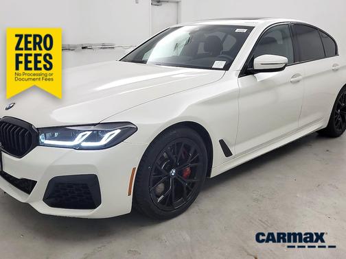 White 2023 BMW 540 I
